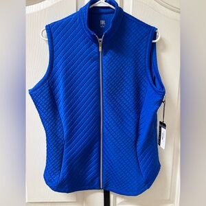 Tail Women's Vibrant Blue Quilted Vest